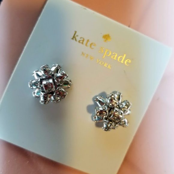 kate spade Jewelry - Kate Spade Bourjeois Bow Earrings